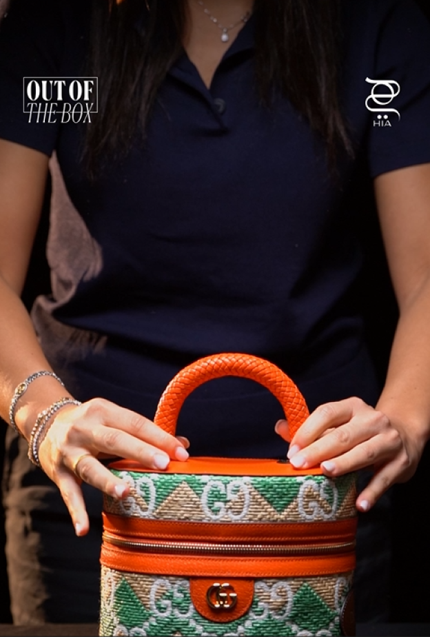 حقيبة GG Top Handle Beauty Case