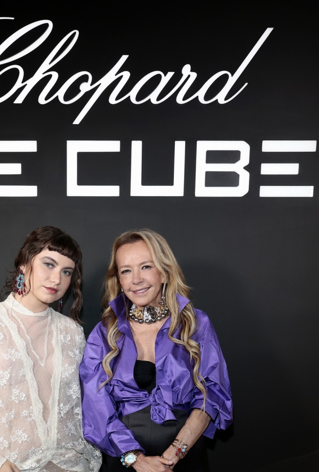 Sofia Reyes and Caroline Scheufele