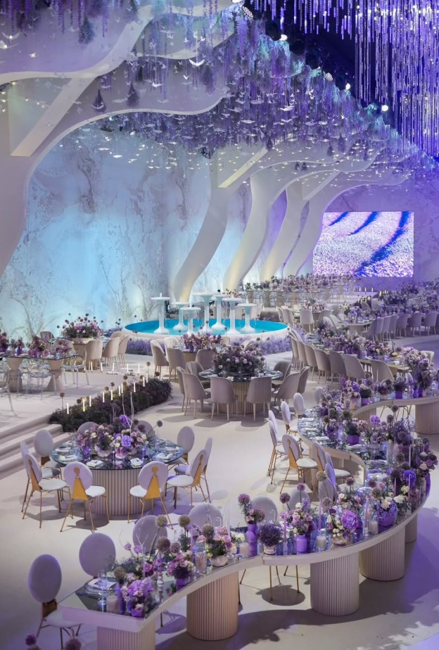 حفل زفاف ساحر تنظيم  فادي فتوح