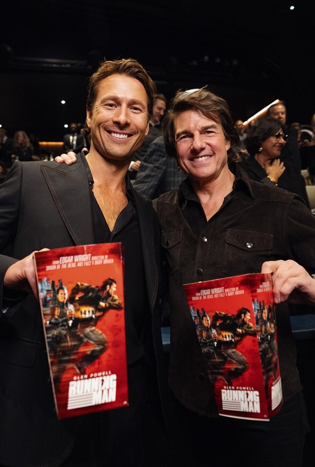 توم كروز يواصل دعمه لصديقه في عروض أفلامه