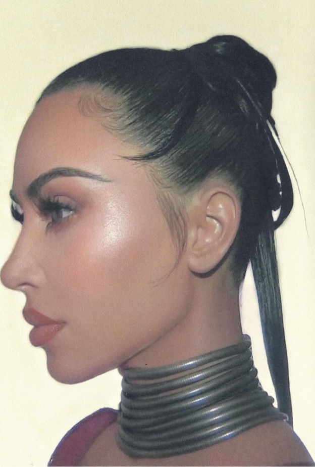 صورة لكيم كارديشيان من حسابها على إنستاغرام