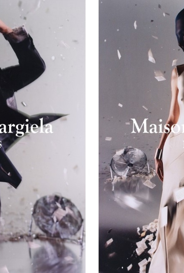 حملة Snowstorm من Maison Margiela لموسم الأعياد بعدسة Lebon Frank  