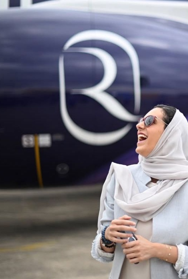بداية جديدة تلامس السحاب.. "جميلة" تدشن أولى رحلات طيران الرياض الدولية