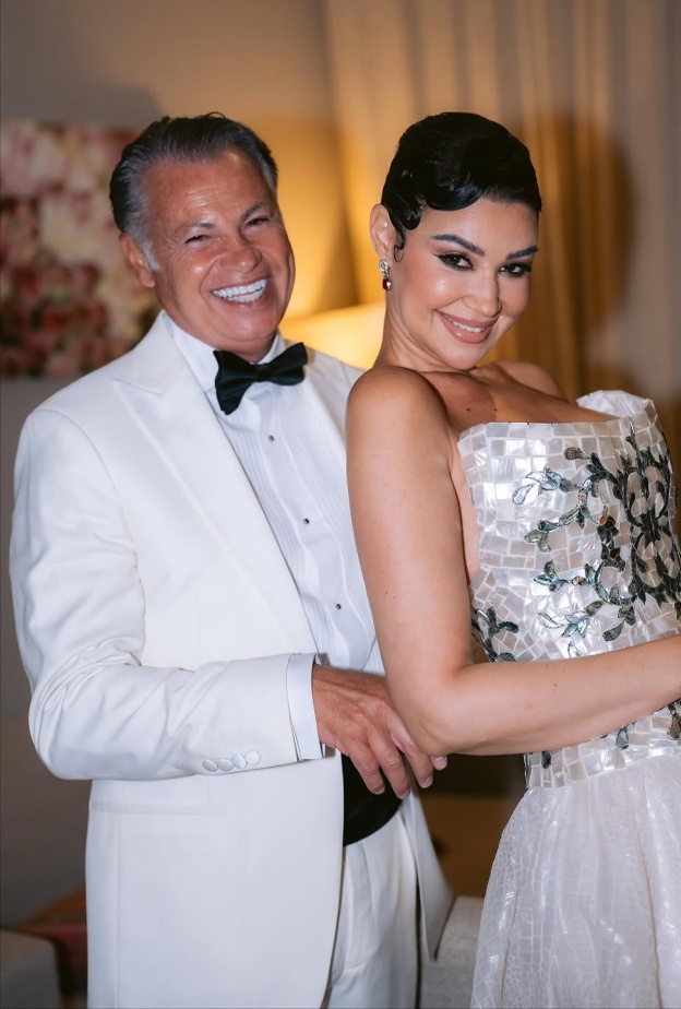 أروى جودة وزوجها