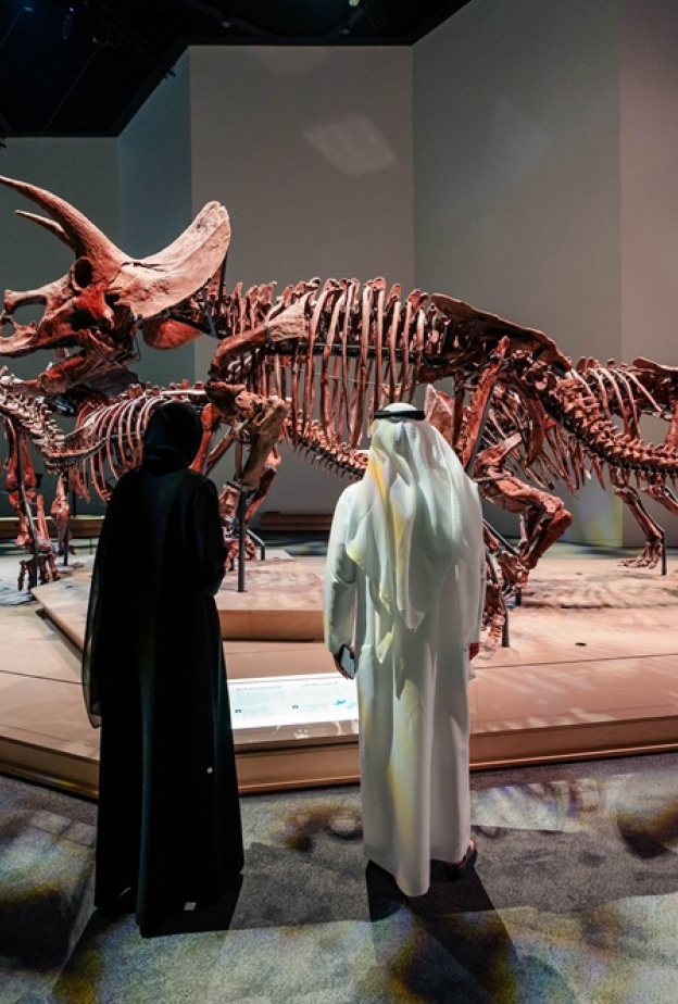 افتتاح متحف التاريخ الطبيعي أبوظبي.