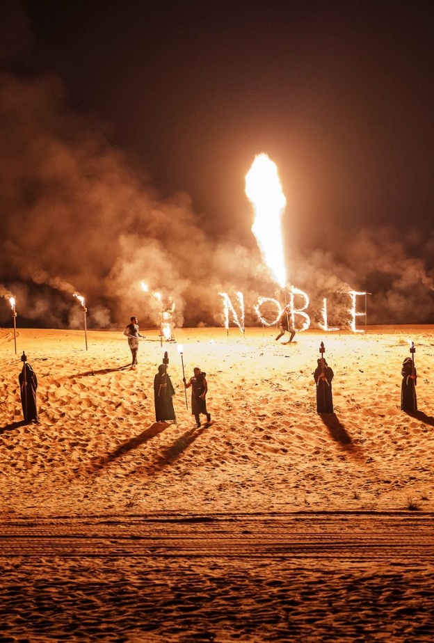 تجربتي مع "نوبل لايف".. عشاء غامر  مع الترفيه الصحراوي الراقي في الإمارات