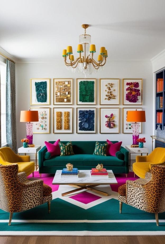 أسلوب الماكسيماليزم يمكن أن يشعر المنزل بالازدحام والفوضى البصرية