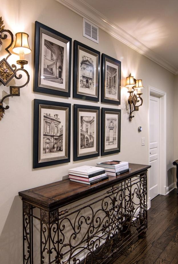 العناصر الزخرفية الجدارية بشكل مبالغ فيه، قد يخلق شعورًا بالفوضى البصرية