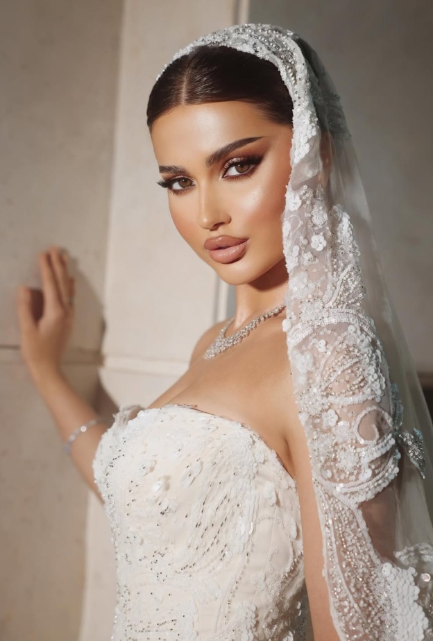 تسريحة عروس من خبيرة ومصففة الشعر نرجس مصطفى