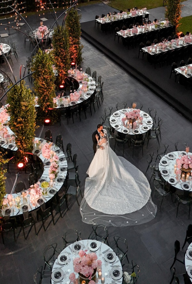 حفل زفاف تنسيق إلياس سركيس