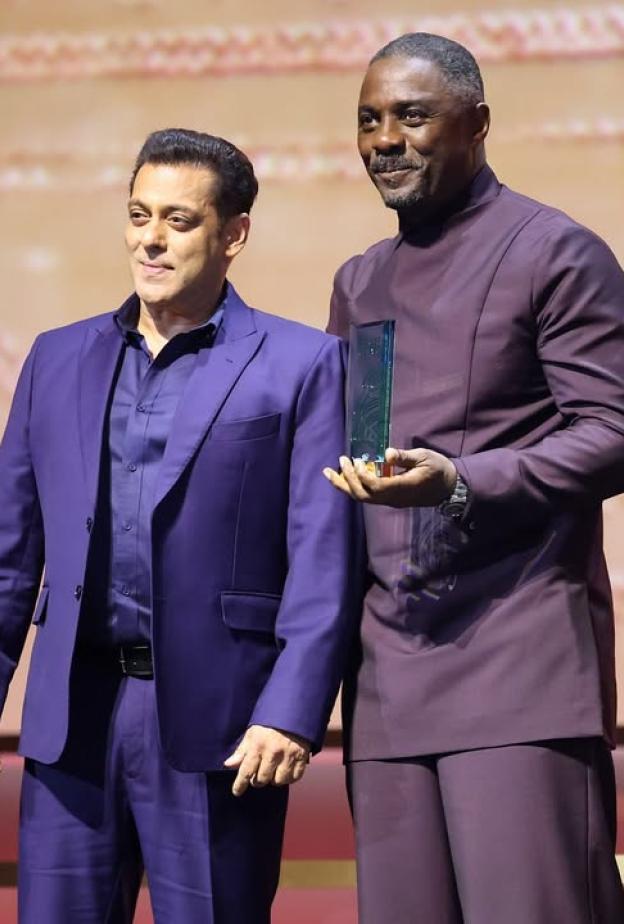 إدريس إلبا وسلمان خان