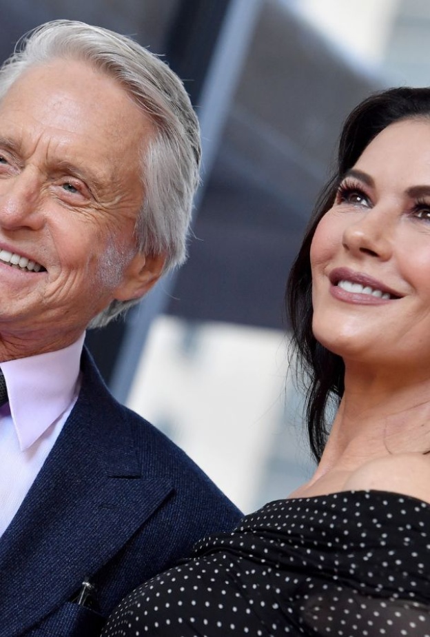 كاثرين زيتا جونز ومايكل دوغلاس