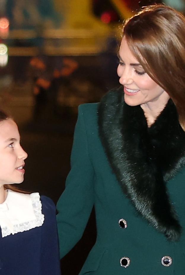 الأميرة شارلوت وكيت ميدلتون