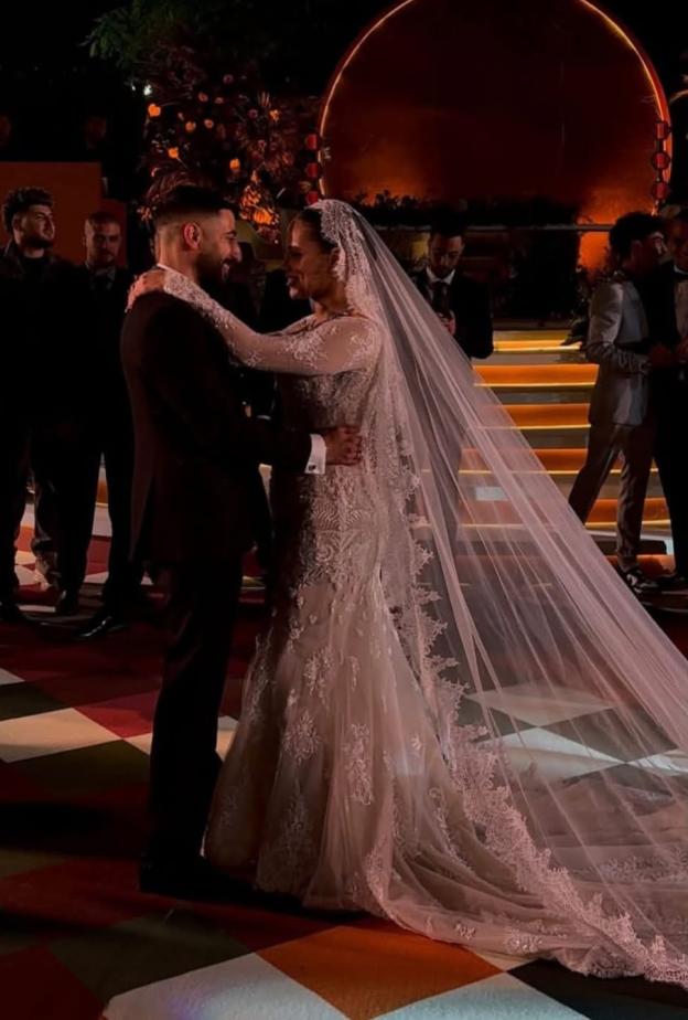 من حفل زفاف آدم نجل حنان ترك