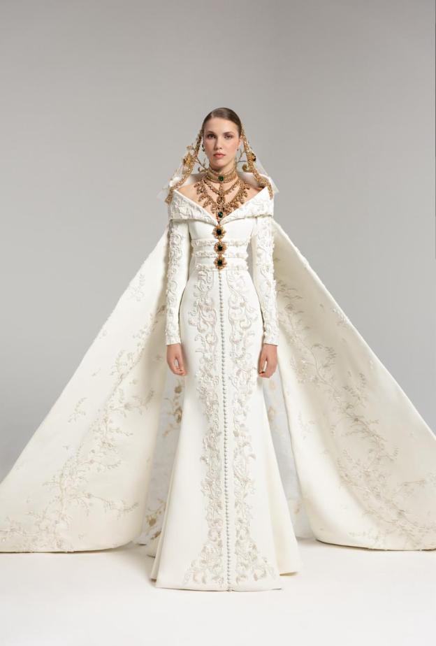فستان زفاف من مجموعة كش ملك