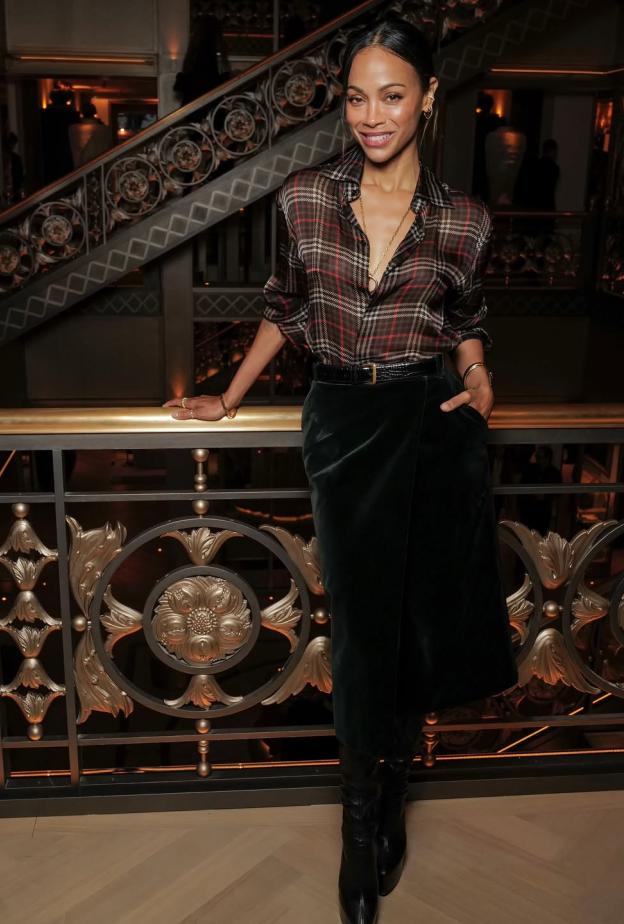 بطلة فيلم Avatar Fire And Ash زوي سالدانا