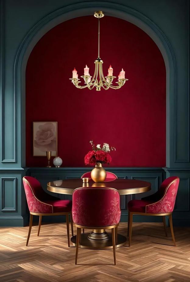 العقيق الأحمر في ديكور المنزل لأناقة مستوحاة من حجر شهر يناير