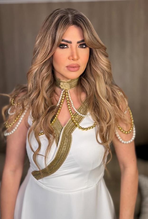 تمر الفنانة لقاء سويدان بإصابة العصب السابع