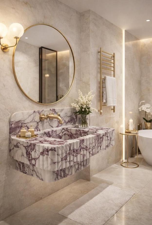 حوض بياني من الرخام