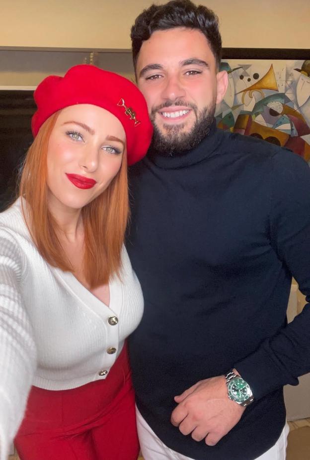 دانييلا رحمة وشقيقها شربل