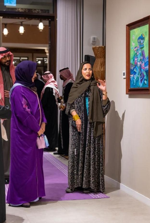 سمو الاميرة نورة بنت محمد راعي المعرض 