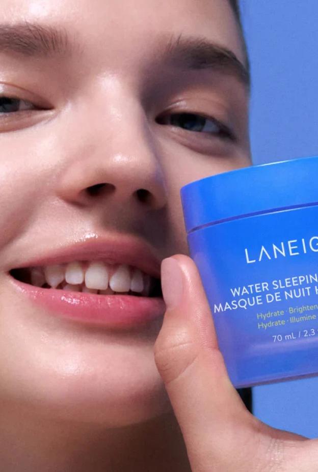 يعد Laneige Water Sleeping Mask EX من أشهر ماسكات النوم في عالم العناية بالبشرة