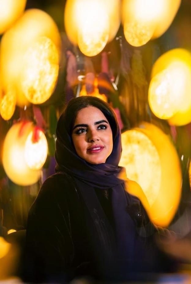 5 أعمال فنية معاصرة من نورة بن سعيدان في مشاركتها الأولى في ليالي الدرعية