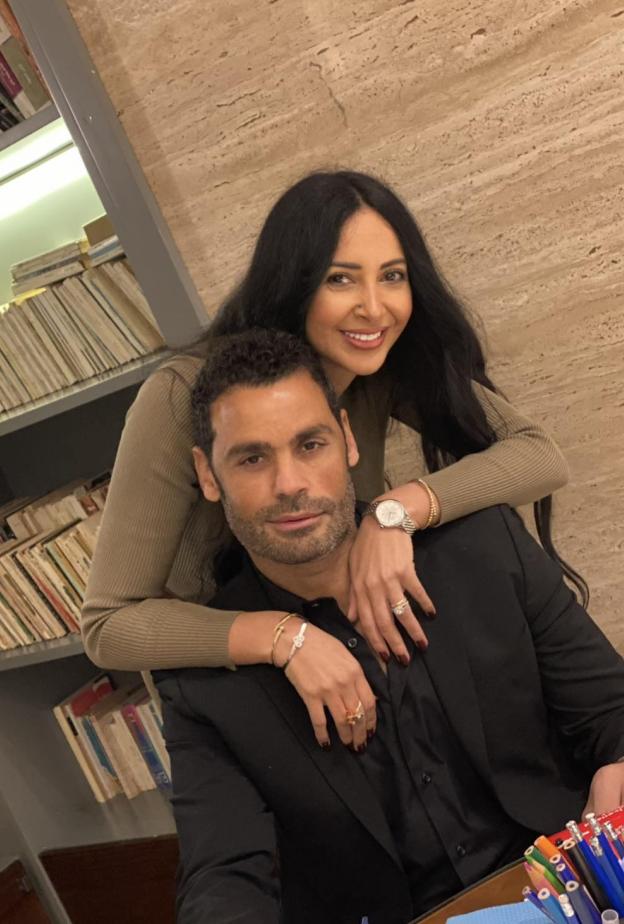 ايمان الزيدي ومحمد عبد المنصف 