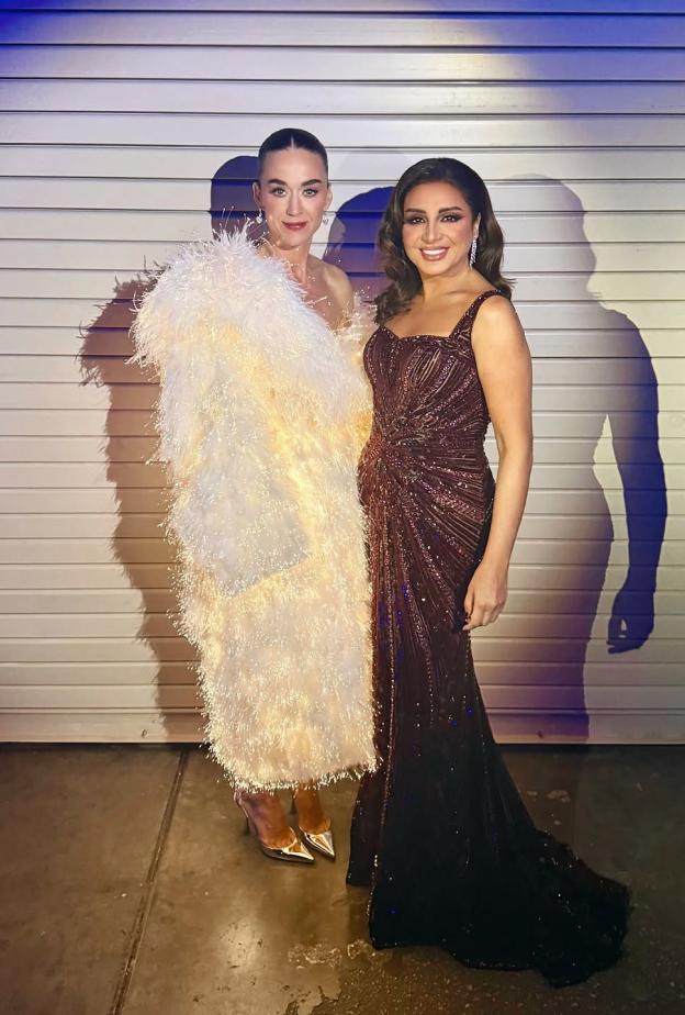 أنغام وكاتي بيري