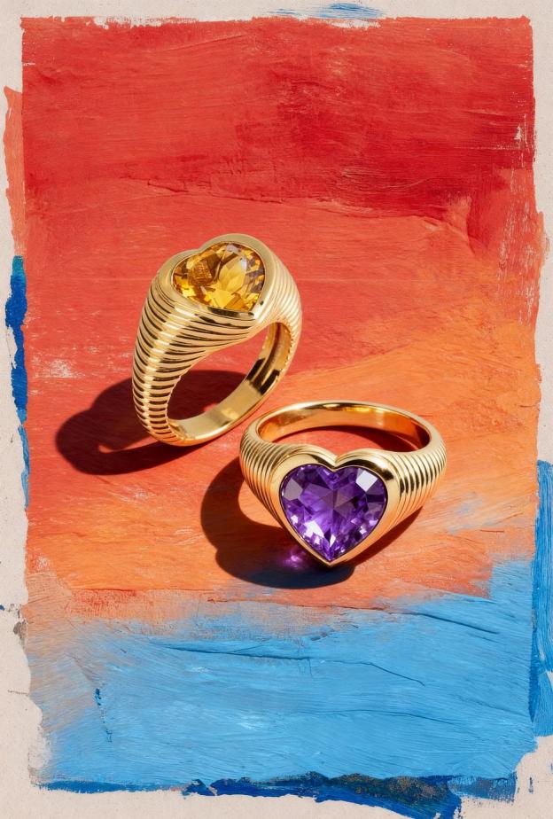 خواتم ستون للمجوهرات الفاخرة في العام الجديد