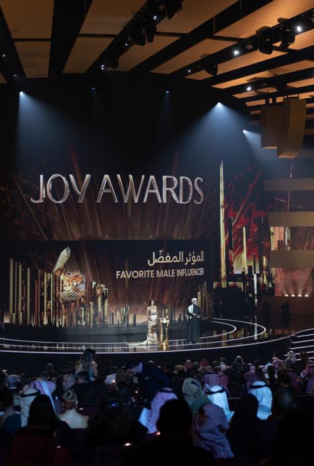 بحضور تركي آل الشيخ وضمن موسم الرياض.. JOY AWARDS بنسخته السادسة يجمع ويكرّم نخبة نجوم العالم
