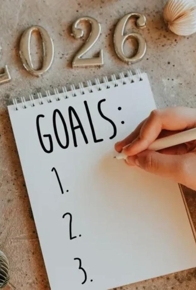 تنظيم أهداف السنة الجديدة 2026