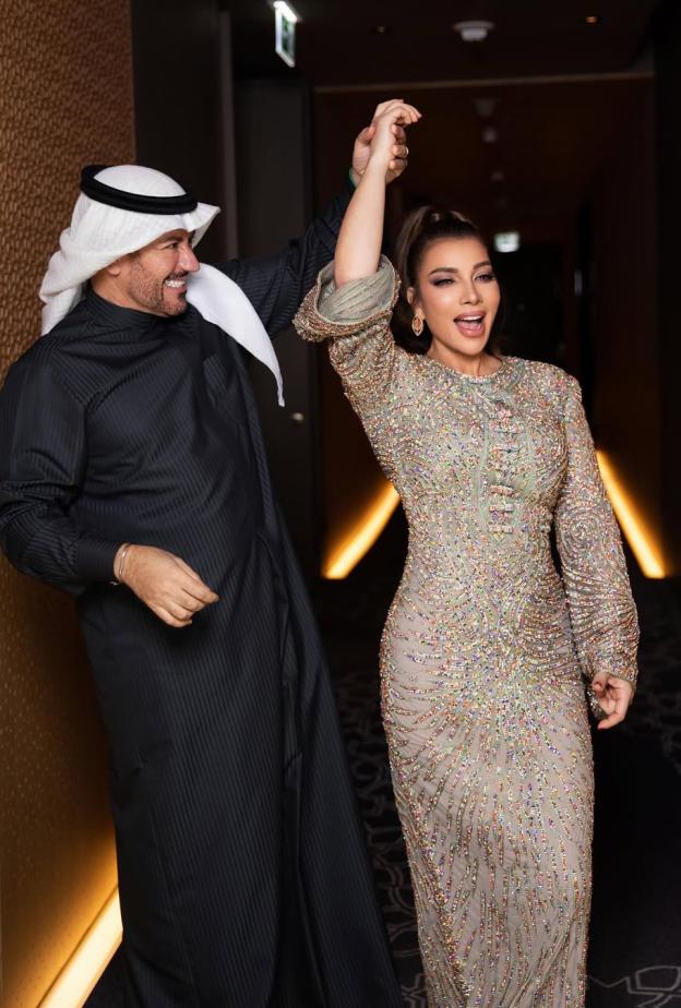 اصالة نصري وفائق حسن.. رومانسية مستمرة