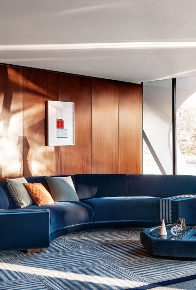 أريكة بارسيفال المستديرة من فندي كازا