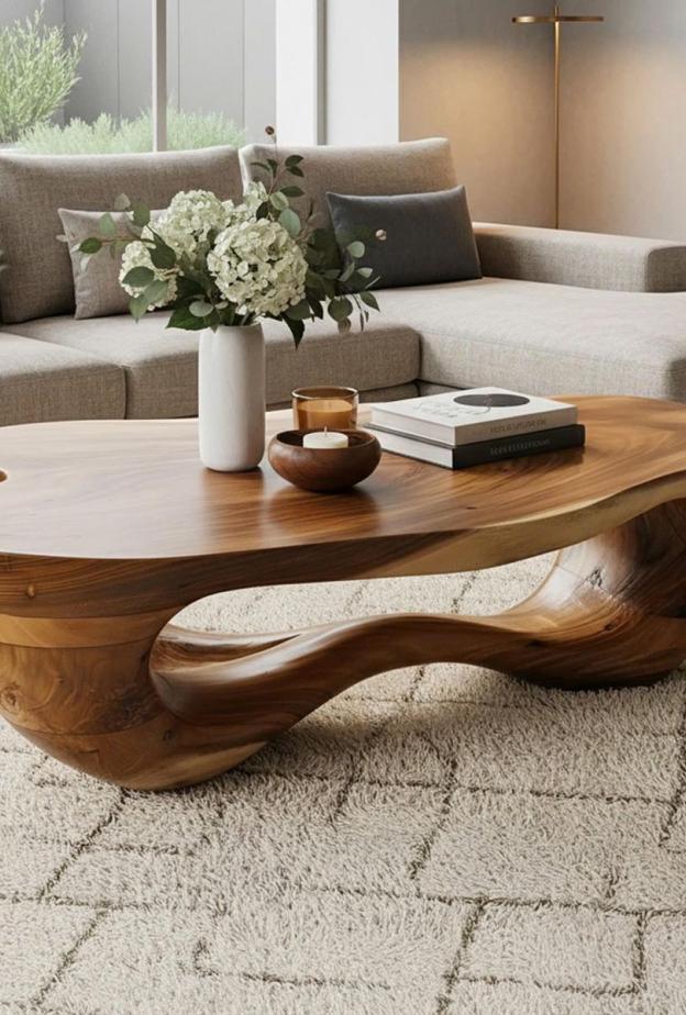 أصبحت الأشكال العضوية في الأثاث اتجاهًا لم يعد يواكب تطور الذوق المعاص