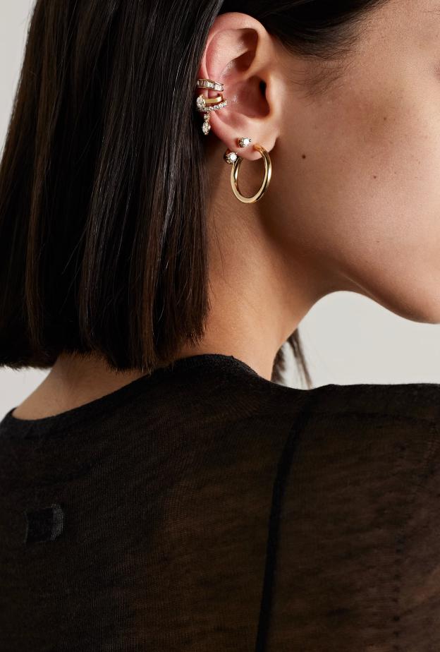 أقراط Daphne من Anita Ko