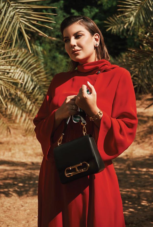 نوف المنيف مديرة احتفال نور الرياض بجلسة تصوير خاصة بـ هي من تصوير لينا مو