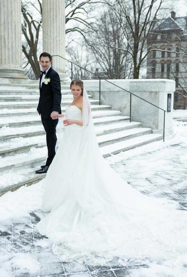 جلسة تصوير على الثلج