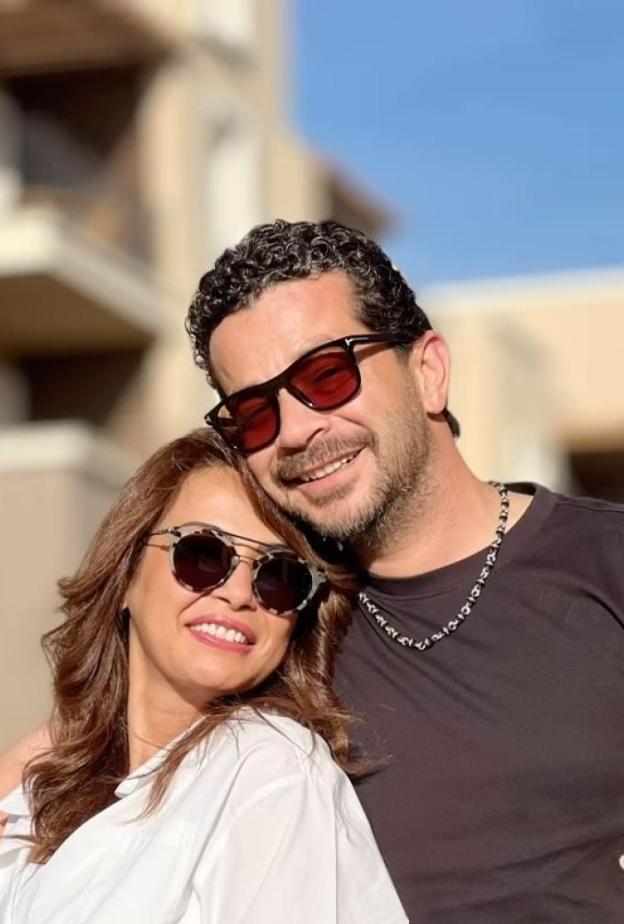 داليا مصطفى وشريف سلامة