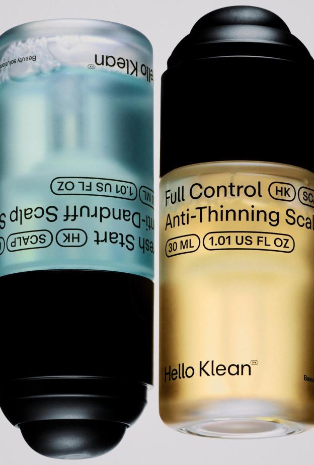 أول سيرومات لفروة الرأس مُصمَّمة لمعالجة الإجهاد الناتج عن الماء من Hello Klean