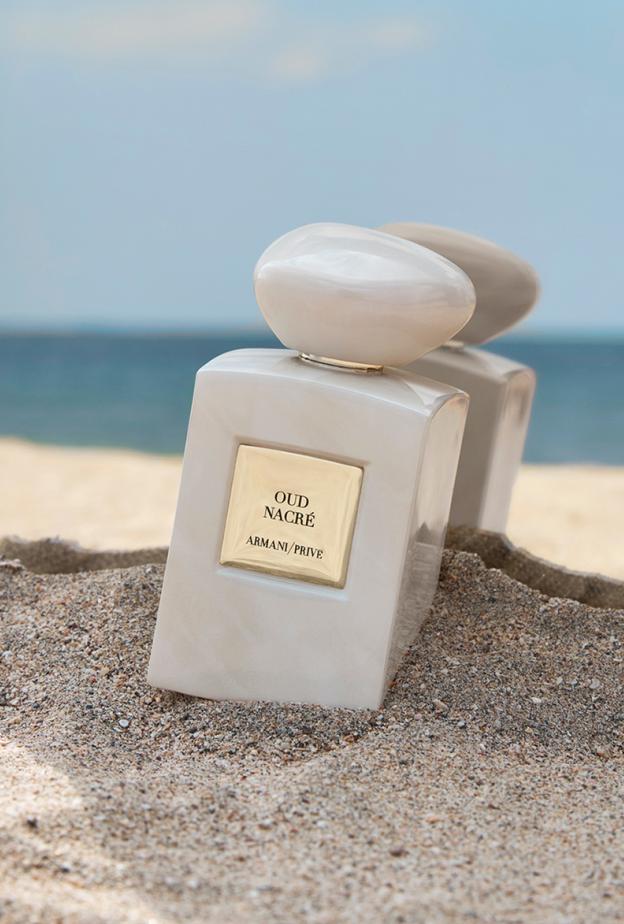 "أرماني بيوتي تكشف حملة رمضان 2026 'حكاية العود' مع أنس بوخش وعطر Oud Nacré 