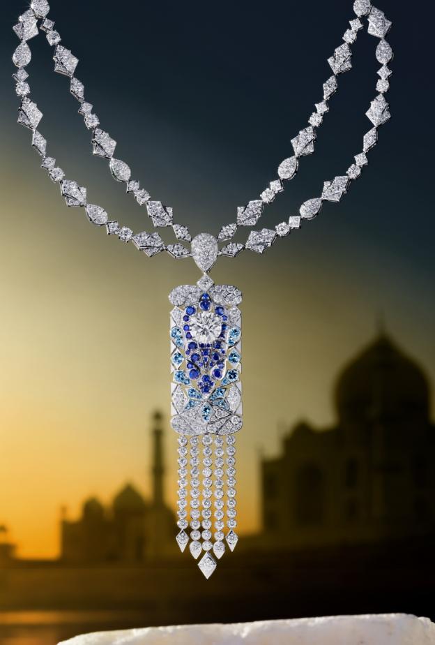 Illuminated Taj Mahal