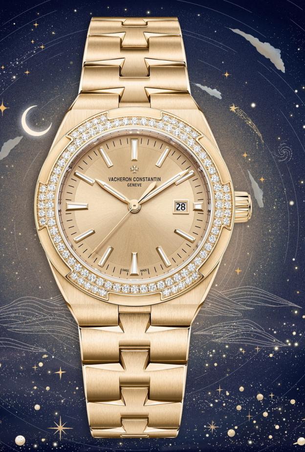 Overseas Self-winding Pink Gold_Engraver