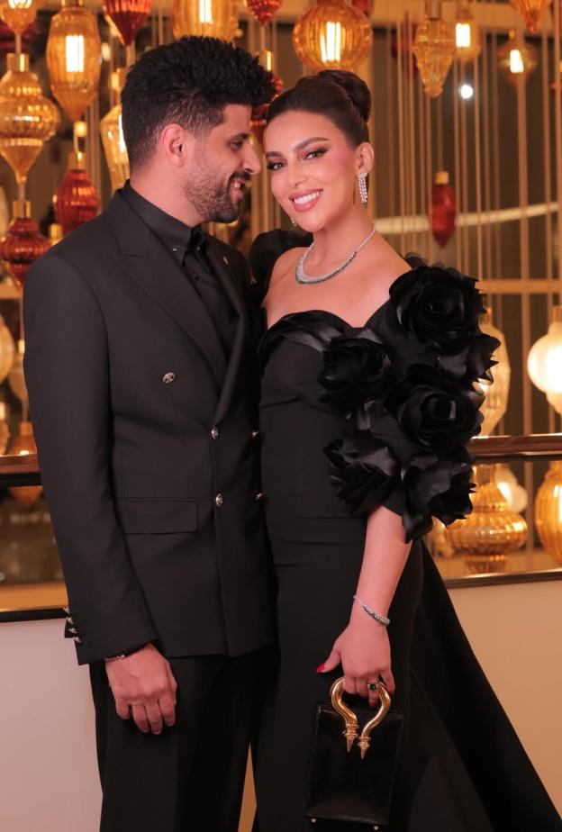 الصورة التي نشرها حمدي الميرغني في عيد الحب