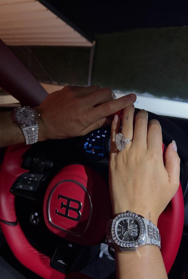 جورجينا رودريغيز وكريستيانو رونالدو