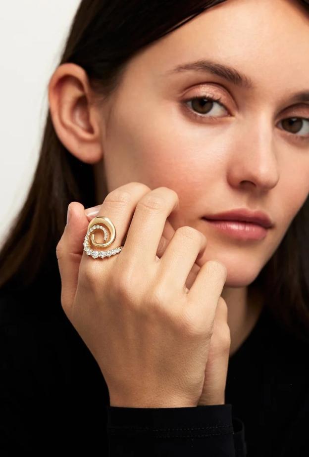 خاتم الماس من  Melissa Kaye