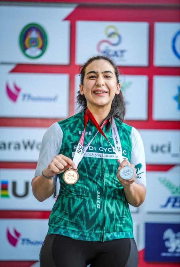 رنيم الفرائضي وانجازات مشرفة في بطولة العالم للدراجات البارالمبية في تايلاند