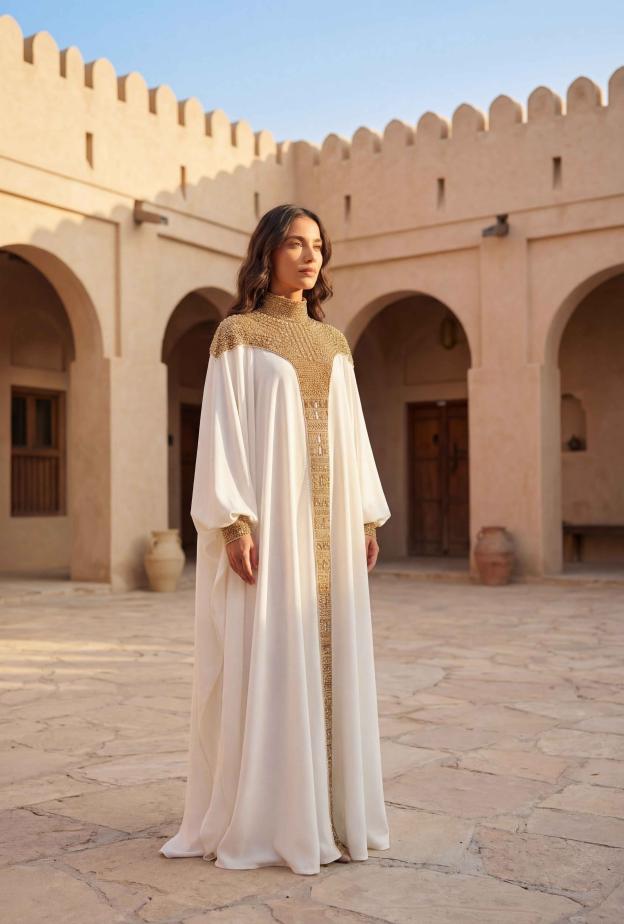 قفطان عروس من دار خالد ومروان