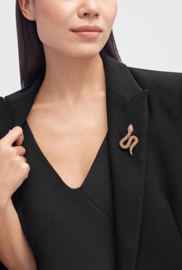 موديلات البروش الفاخرة تزين العباءة في اطلالة رمضان والعيد