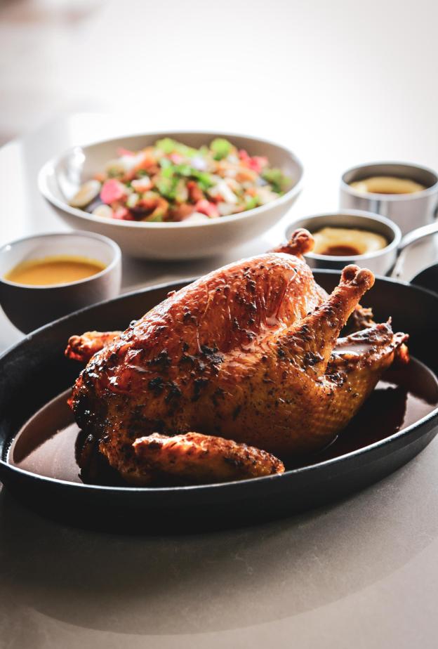 وصفة الدجاج المشوي